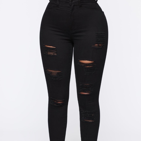 Distressed jeans - Picture 2 of 7